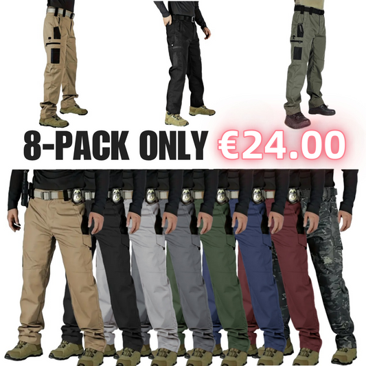 Men's 8-Pack 10-Pocket Heavy Duty Work Pants